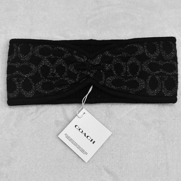 Coach | Accessories | Coach Signature Wool Knit Headband 